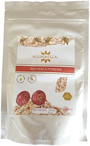 ALLIKCLLA Organic MACA Powder, Red