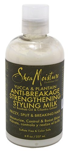 shea moisture yucca and plantain styling milk