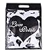 Love Potato Adorable Women's Girls Cooking Kitchen Apron with Pockets, Black & White Cow Print Bib