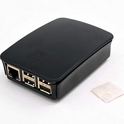 Kurphy per Raspberry Pi 3 Custodia Custodia in ABS ufficiale Pi 2 Scatola da 2B Custodia rigida di qualità Custodia in ABS Custodia protettiva per custodia