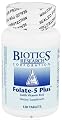 Biotics Research - Folate-5 Plus with Vitamin B12 - 120 Tablets