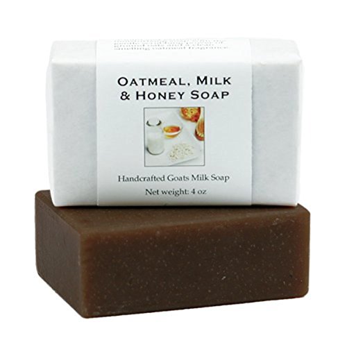 Oatmeal Milk and Honey Soap by MoonDance Soaps - Handmade Soap with Goat Milk and Oats