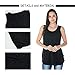 Smallshow Women's Maternity Nursing Tank Top Sleeveless Comfy Breastfeeding Clothes,Black,X-Large