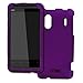 EMPIRE Purple Rubberized Hard Case Cover for Sprint HTC EVO Design 4G