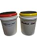 Padded Bucket lid/seat (Red) by Bucket Lidz (Red Frame/Black pad)