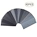 Sand Paper, Sandpaper, Sander Sheets 120 to 3000 Assorted Grit Sanding Paper, 9 x 3.6 Inch Wet Dry Fine Grit Sandpaper for Wood, Plastic, Glass, Metal Sanding and Automotive Polishing 42 PCS