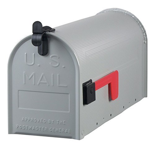 Solar Group Rural Mailbox 19" L X 6-3/4"W X 8-3/4" H T1 Gray by Solar Group, The