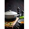 MasterClass-MCMCRD20GRY-Lightweight-Casserole-Dish-with-Lid-Induction-HobOven-Safe-Cast-Aluminium-Ombre-Grey-25-Litre20-cm MasterClass Small Casserole Dish with Lid, Lightweight Cast Aluminium, Induction Hob and Oven Safe, Grey Ombre, 2.5…