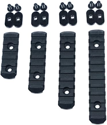 WOLTIS Polymer Rail Section Kit for MOE Handguard L5 L4 L3 L2 Sizes Black