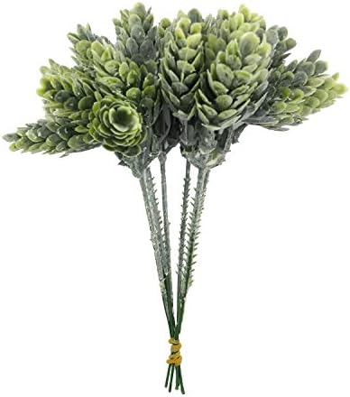 Capensia Bush Artificial Plants Plastic Plant for Home Decor, Wedding, Garden, Patio Decoration