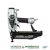 Hitachi NT65M2S 16-Gauge Finish Nailer with Integrated Air Duster, 2-1/2-Inch, Silver (Discontinued by the Manufacturer)