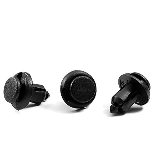 QMET Nylon Bumper 91503-SZ3-003 10mm Push Fender Flare Fastener Rivet Clips (40)