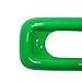 MOEBULB Interior Door Handle Lock Switch Button Cover Panel Frame Decoration Trim compatible with Jeep Wrangler JK 2011-2015 (Green)