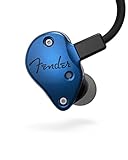 Fender FXA2 Professional In-Ear Monitor Headphones, Blue