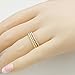Kobelle 10K White/Yellow/Rose Gold 2MM Eternity Bead Wedding Band Ring
