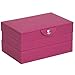 WOLF 317797 Stackables Series Small Deep Tray, Fuchsia