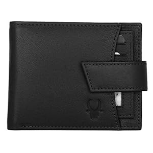 WildHorn Wildhorn India Black Men’s Wallet (WH2066A Black)