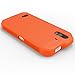 Wireless PROTECH Case Compatible with CAT S61. Slim Flexible Rugged Case with Drop Protection (Orange)
