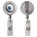 Eyeball - Eyes On You Retractable Reel Chrome Badge ID Card Holder Clip