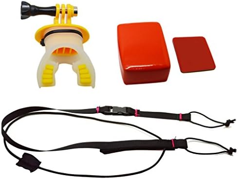 Buybuying Teeth Braces Holder Surfing Underwater Camera Mouth For GoPro Hero 6/5/4/3 Different Color Optional (Yellow)