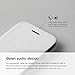 iPhone 6S Case, elago® [Leather Flip][White] - [Card Slot][Screen Protection][Premium Hybrid Construction] – for iPhone 6/6S