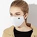 Washable Reusable Mouth Mask Cotton Anti Dust Half Face Mouth Mask for Men Women Dustproof With Adjustable Ear Loops