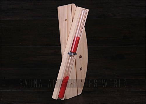 Handcraft Sauna Accessories Sauna Timer Hourglass 15 Minutes For Sales