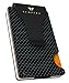 Carbon Fiber Slim Wallet - Metal Wallet - RFID blocking Wallet | Up to 12 cards - Front Pocket Black Wallet for Men, Credit Card Holder