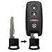 QualityKeylessPlus Prox Smart Remote Insert Blade Replacement for Suzuki Uncut Key with FREE KEYTAG