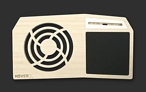 Hover X+ - Ultimate Gamers LapDesk - Giant Gamers Mousepad - Heat Ventilation - Natural or Walnut Bamboo - Made in the USA (Standard - 13" and 15" Laptops, Limited Walnut Bamboo)