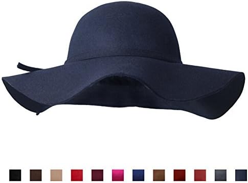 womens wool wide brim hat