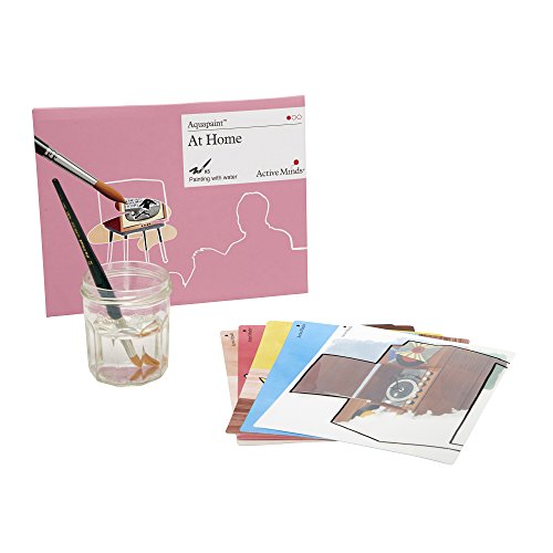 At Home Aquapaint - Reusable Water Painting by Active Minds | Specialist Alzheimer's/Dementia Art activity w/Five Painting Designs