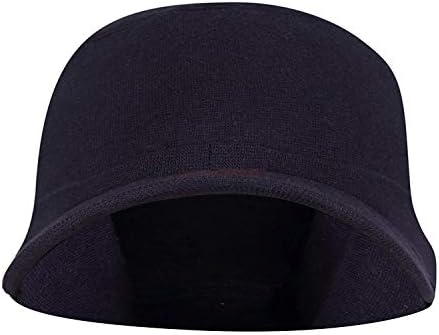 YBA Unisex Cotton Skull Cap (Navy Blue)