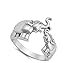Elephant Animal Ring New .925 Sterling Silver Band Sizes 4-10