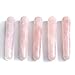Top Plaza Crystal Massage Wand for Acupuncture Therapy Pointed Stick Tretament Gua Sha Scraping Tool - Rose Quartz + Green Aventurine