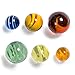 Yellow Mountain Imports Collector's Series Assorted Marbles Set in Tin Box - Solaris