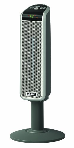 Lasko 5397 Ceramic Pedestal Heater with Remote Control