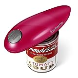 Electric Can Opener, Hands Free Automatic Can Opener for Any Size, Easy to Use Smooth Edge Best Kitchen Gadget for Arthritis and Seniors (NewDesigned)
