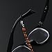 LUOEM Eyeglasses Chain Beaded Sunglasses Strap Holder Wood Bead Chain Eyewear Retainer Chain Eyeglass Necklace Chain Cord