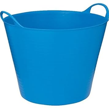 TubTrug SP26BL Medium Blue Flex Tub, 26 Liter by BFG Supply