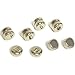 6 Silver Plated Magnetic Mag-Lok Bead Clasps