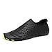 CIOR Water Shoes Men Women Aqua Shoes Barefoot Quick-Dry Swim Shoes with 14 Drainage Holes for Boating Walking Driving Lake Beach Garden Park Yoga,SYY04,w.Black,41
