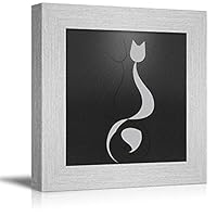 Canvas Wall Art Abstract Ink Painting Canvas Prints Home Artwork Decoration for Living Room,Bedroom - 12x12 inches