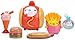 Molang Fast Food - 6 Piece Set