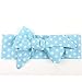 Baby Girls Headband, Canserin Elastics For Newborns Hair Band (Sky Blue)