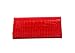 Bundle Monster Womens Envelope Evening Patent Croc Skin Embossed Clutch - RED