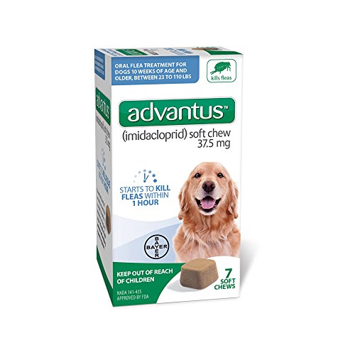 Advantus Flea Soft Chews for Large Dogs 23-110 Pounds, 7 Count