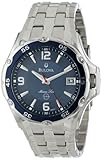 Bulova Men’s 98B111 Marine Star Stainless Steel Bracelet Blue Dial Watch, Watch Central