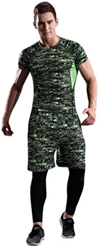 Plus Size Yoga pants! ❤️ Three-Piece Suit, Neartime Casual Yoga Sportwear Workout Leggings Slacks Fitness Sports Gym Running Athletic Trousers (❤️AsianS, Green)