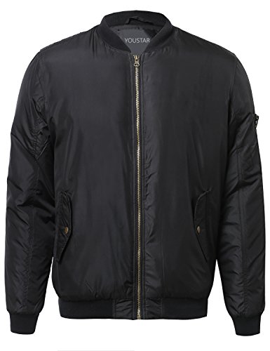 Classic bomber jacket black size l